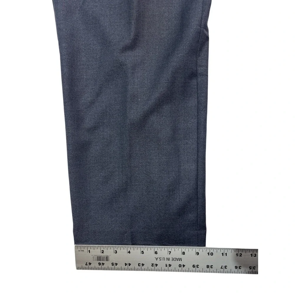 Banana Republic 42x32 Charcoal Dress‎ Suit Pants Flat Front Wool Modern Slim Fit